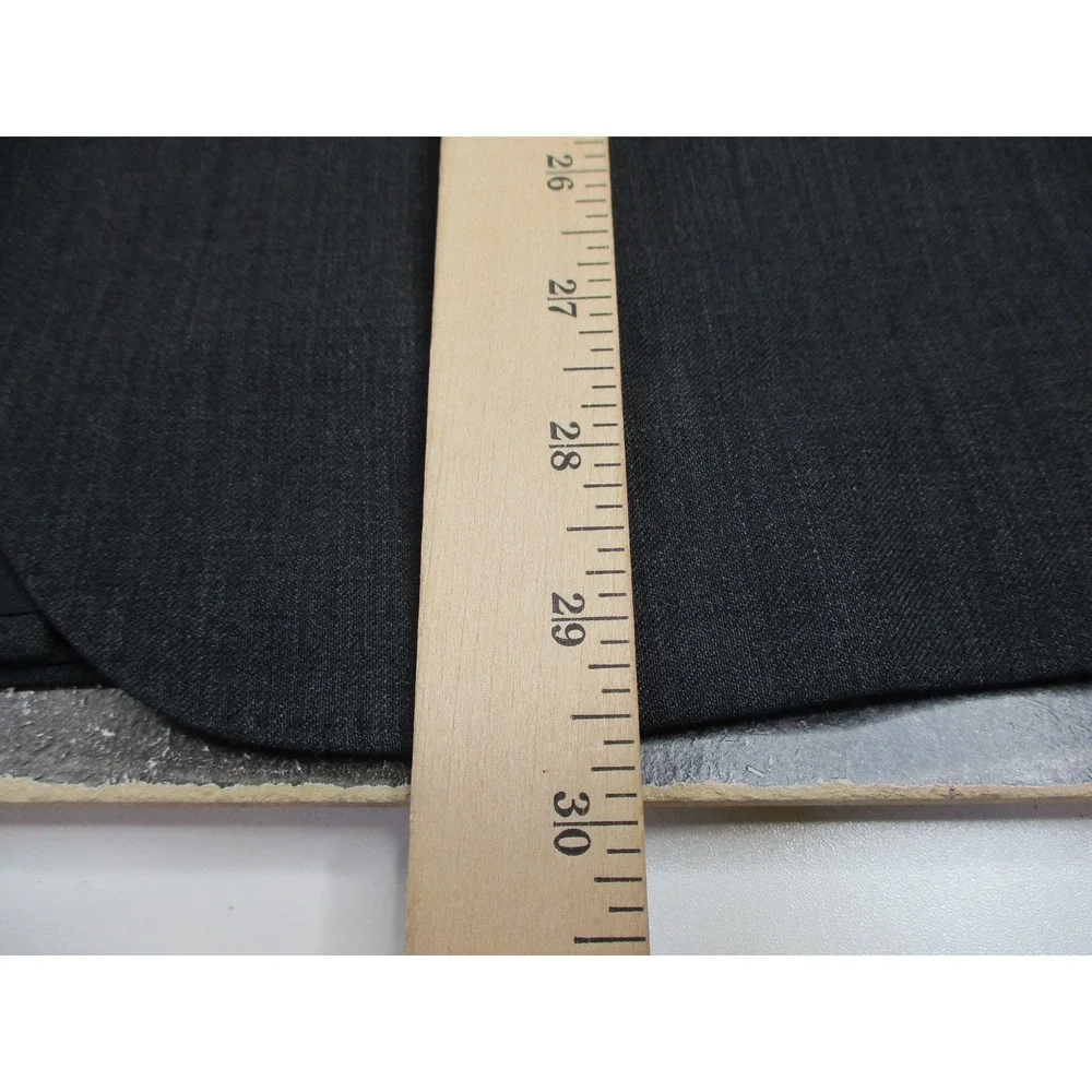 Hugo Boss Blazer Mens 38R Gray Jam76/Sharp1 Virgin Wool Suit Jacket Classic USA